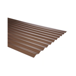 Plancha Policarbonato Ondulado Bronce STANDARD 81 x 300