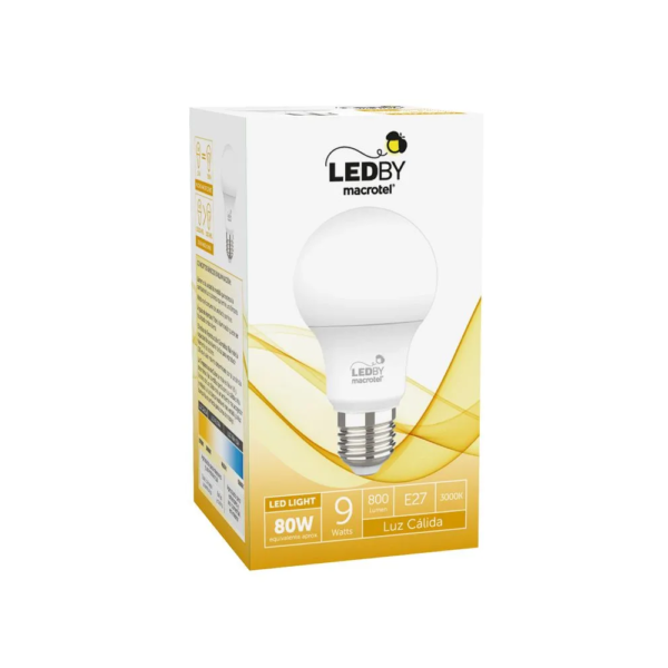 Ampolleta LED A60 Control Mosquitos 7W Calidad LEDBY