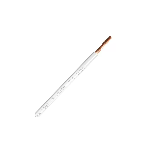Cable EVAFLEX 2.5MM Blanco x Metro