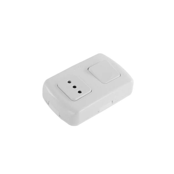 Enchufe + Interruptor Sobrepuesto KALOP TEKNA
