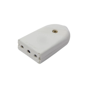 Enchufe Hembra SUPER 2 B + T Blanco KALOP