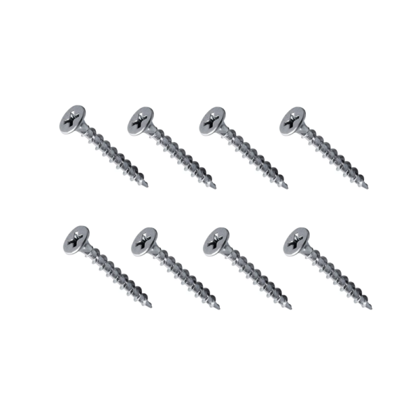 Tornillo Volcanita ZN PTA. Fina 6 x 1" CAJA