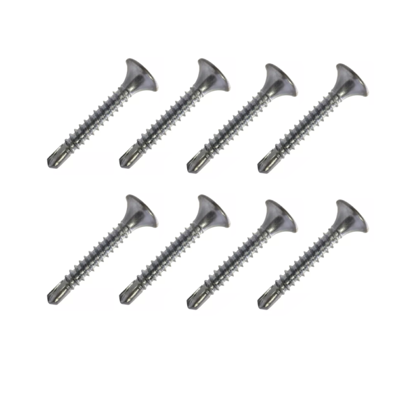 Tornillo Volcanita ZN PTA. Broca 8 x 3" IMPORPER CAJA