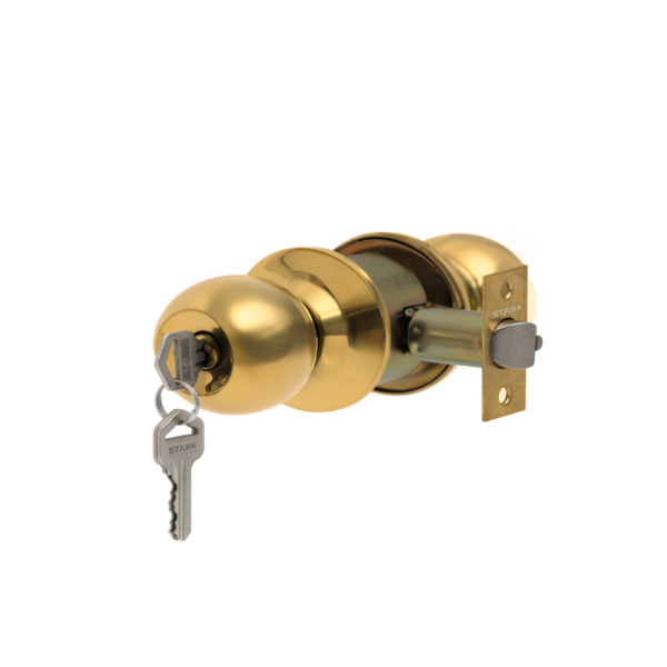 Cerradura Pomo Cilindrico Acceso A500 Bronce DAUMER