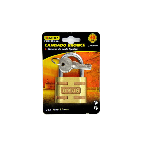 Candado Bronce 40MM UYUSTOOLS