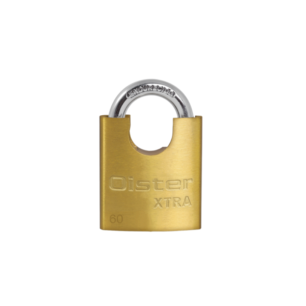 Candado OISTER XTRA 60MM con Hombros Color Bronce