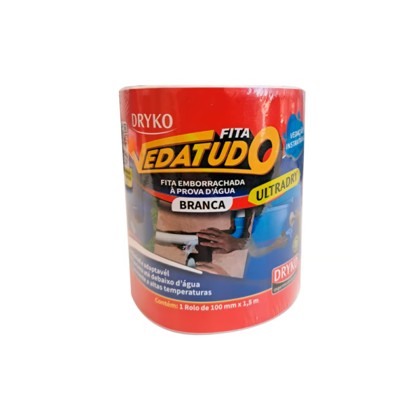 Cinta Autoadhesiva Tapagotera 10CM Blanca Vedatudo
