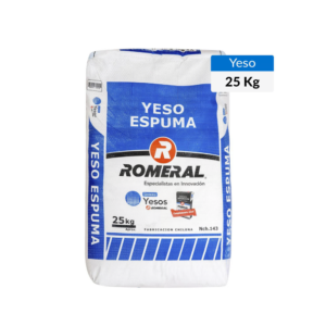 Saco de Yeso Espuma 25 KG