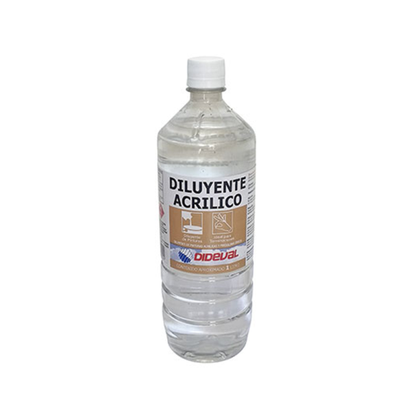 DILUYENTE ACRILICO DIDEVAL 1 LT
