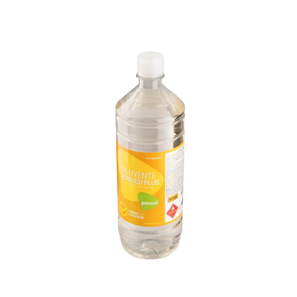 DILUYENTE ACRILICO PLUS PASSOL 1 LT