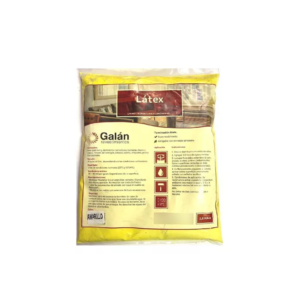 LATEX GALAN BOLSA AMARILLO REY 2,8 KG