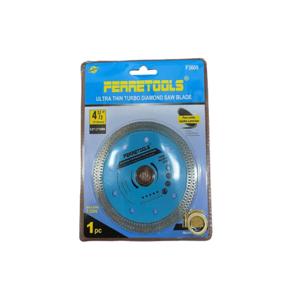 DISCO PORCELANATO 115MM F3605 FERRETOOLS