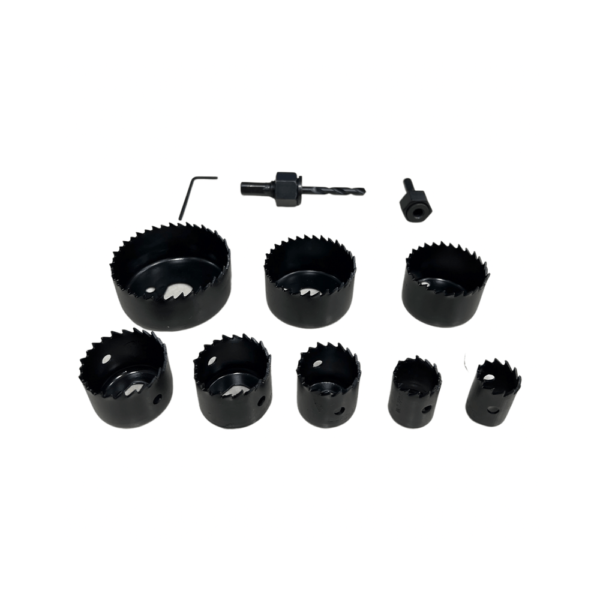 JUEGO DE SIERRA COPA 11 PCS (MADERA, PLASTICO, YESO) FERRETOOLS F3256