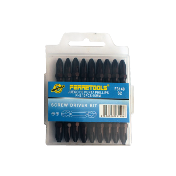 PUNTA DOBLE PHILIPS PH2 65MM F3140 FERRETOOLS