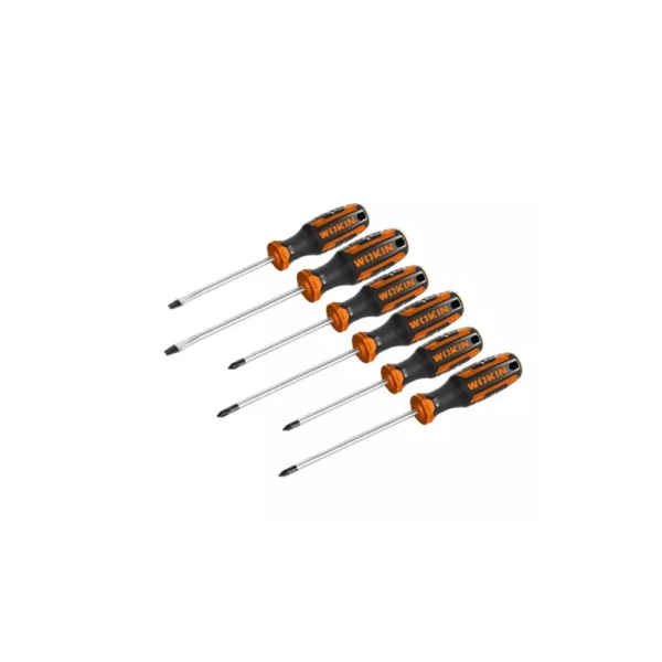 JUEGO DE DESTORNILLADORES 6 PCS WOKIN