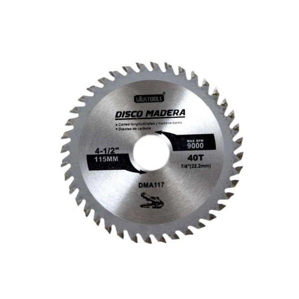 DISCO SIERRA 10" 40 DIENTES INGLETEADORA UYUSTOOLS