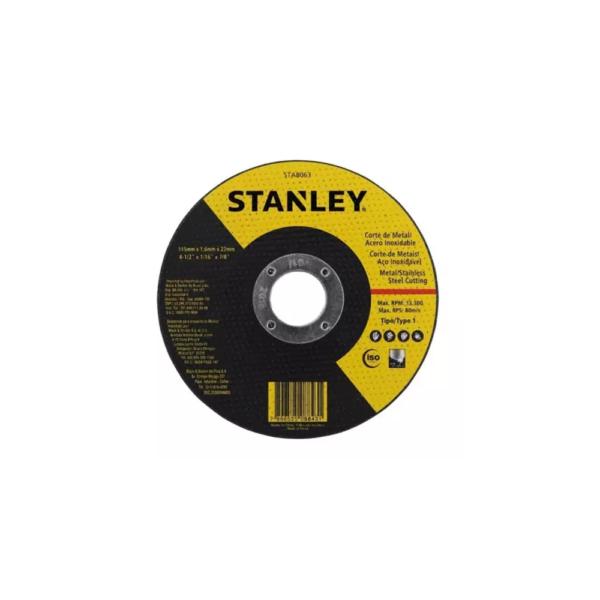 DISCO DE CORTE STAINLESS STEEL 1MM
