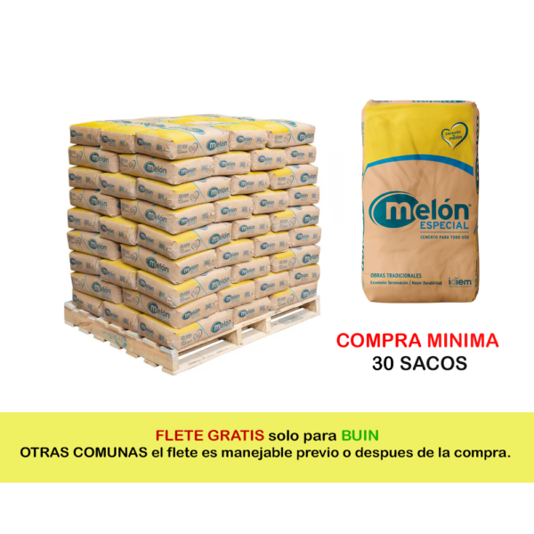 (PROMOCIÓN) CEMENTO MELON 25KG
